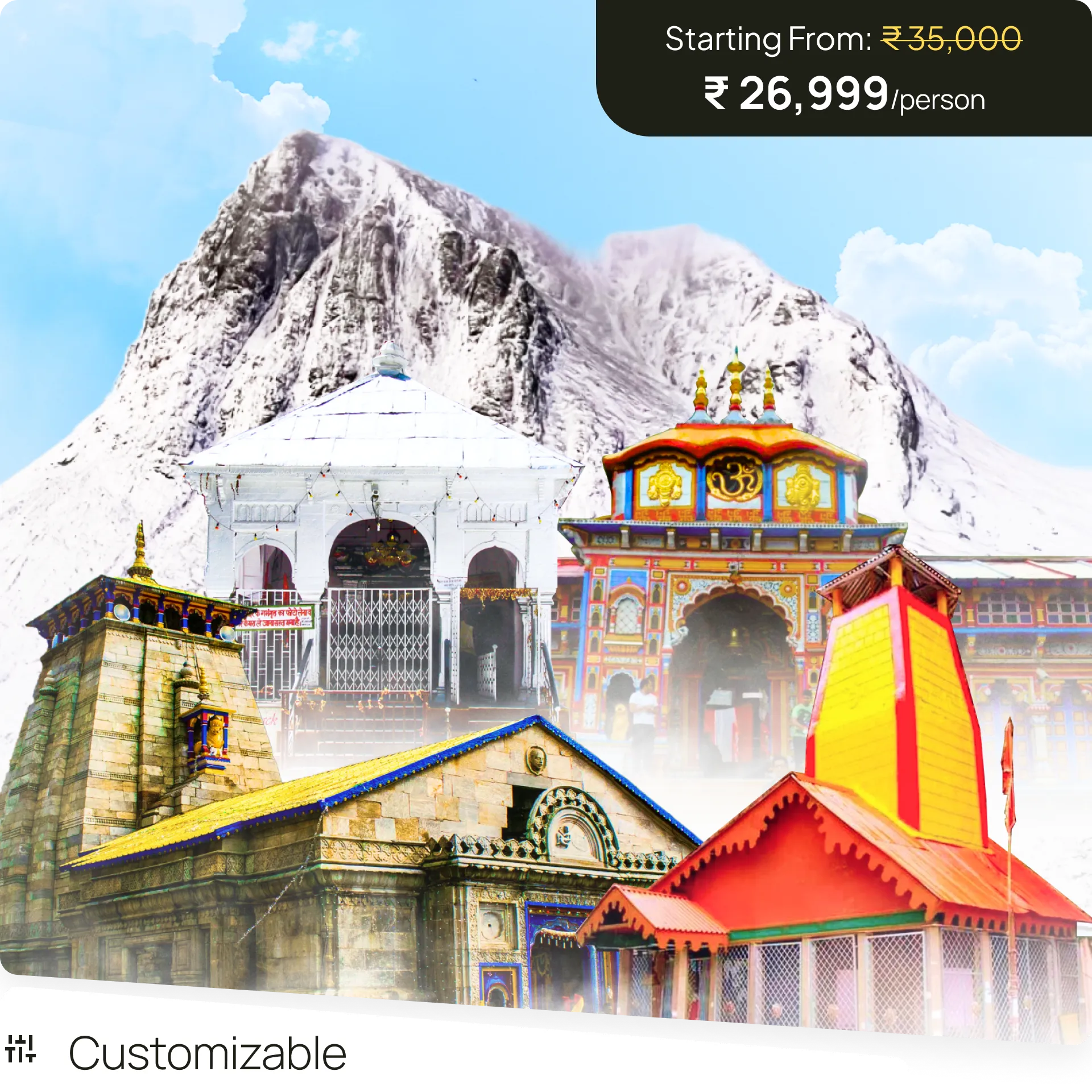9 Nights 10 Days Char Dham Yatra from Haridwar