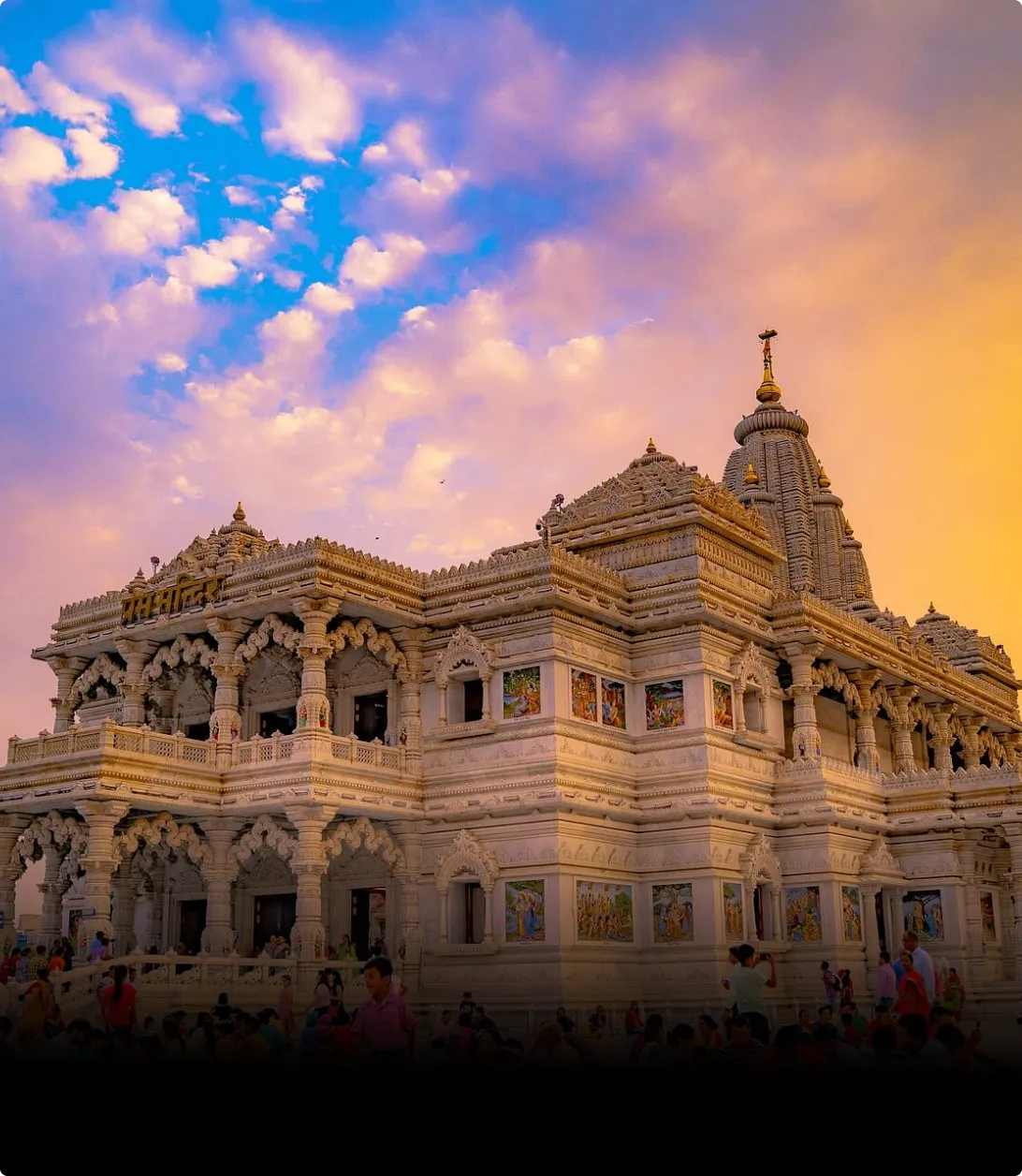 2 Nights 3 Days Mathura Vrindavan Tour Package