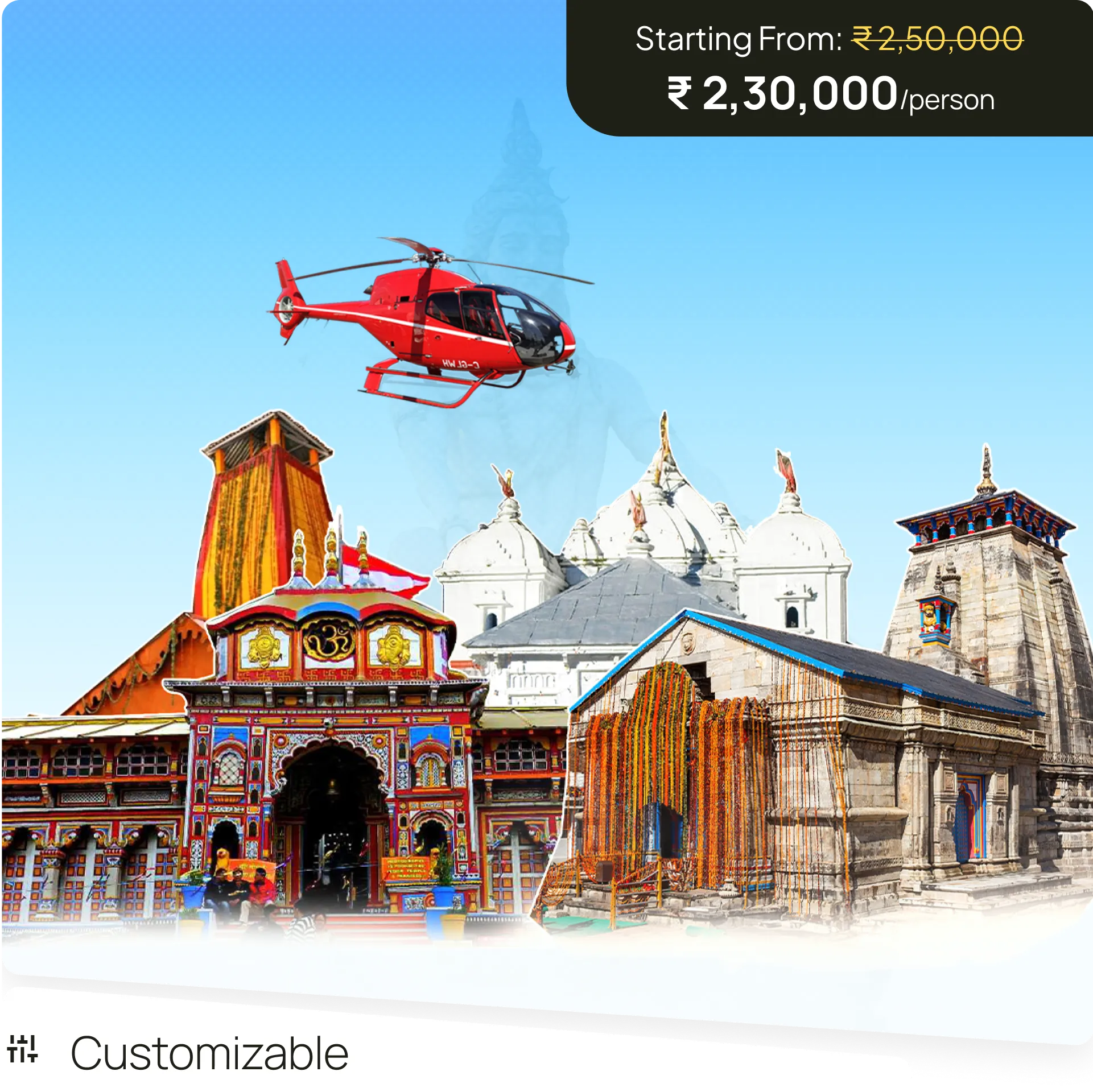 Chardham Yatra Tour Package By Helicopter - 5N 6D