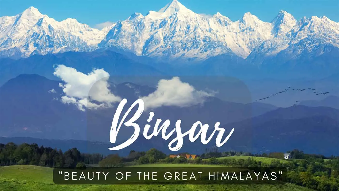 3 Days Binsar tour package